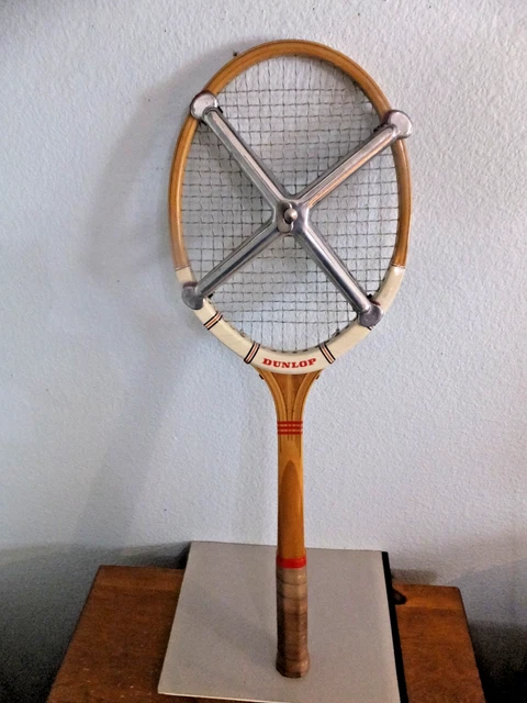 Raquette de tennis vintage Dunlop Fort Maxply en bois