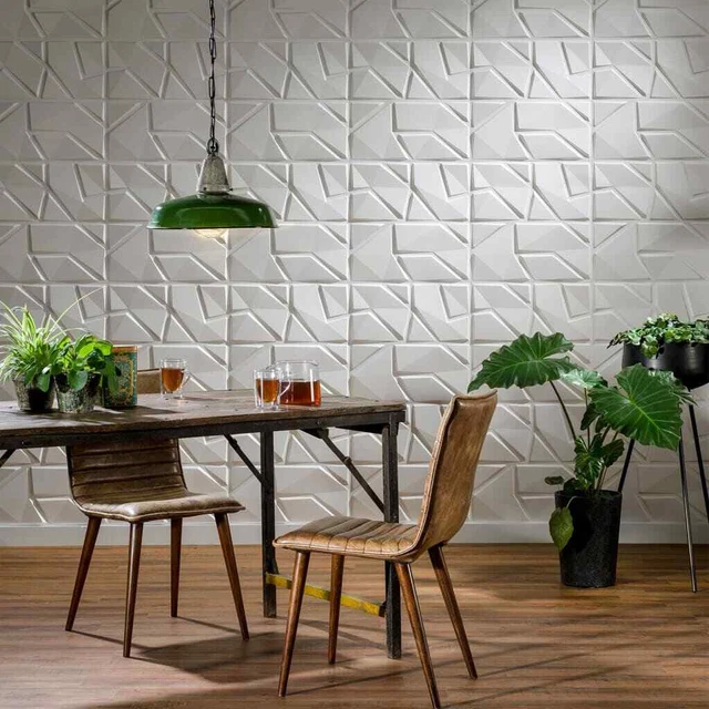 WallArt Paneles de pared 3D Liam 24 unidades GA-WA31 WallArt