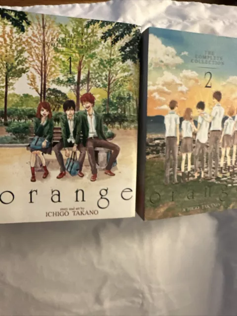 Orange Manga Complete Collection 1 & 2 English Ichigo Takano