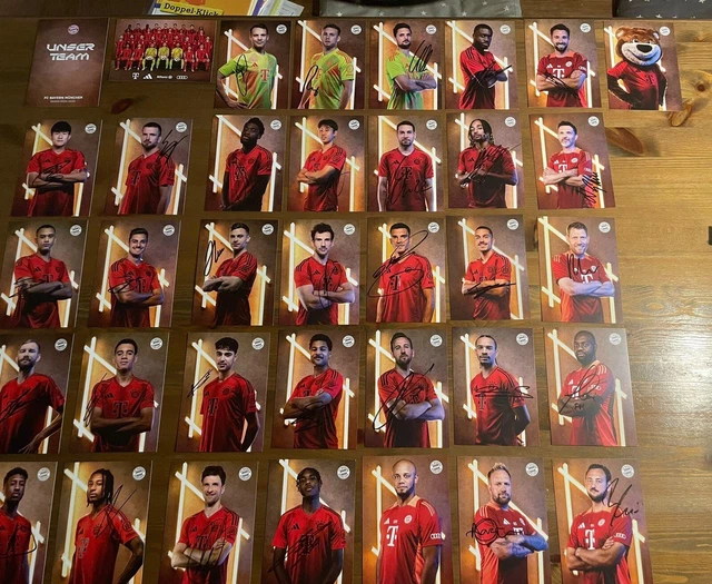 Carte Autographe Signée Tom Forte – Bayern Munich U19 2024-25 (originale)