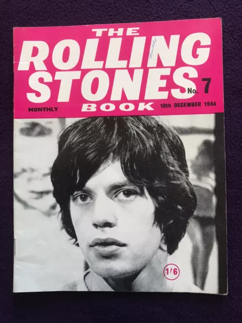 Original THE ROLLING STONES BOOK MONTHLY Magazine No.7 December 1964