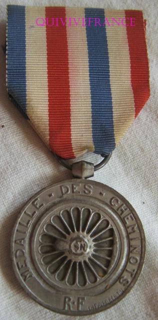 Médaille D'Honneur Des Chemins De Fer Française, édition 1955