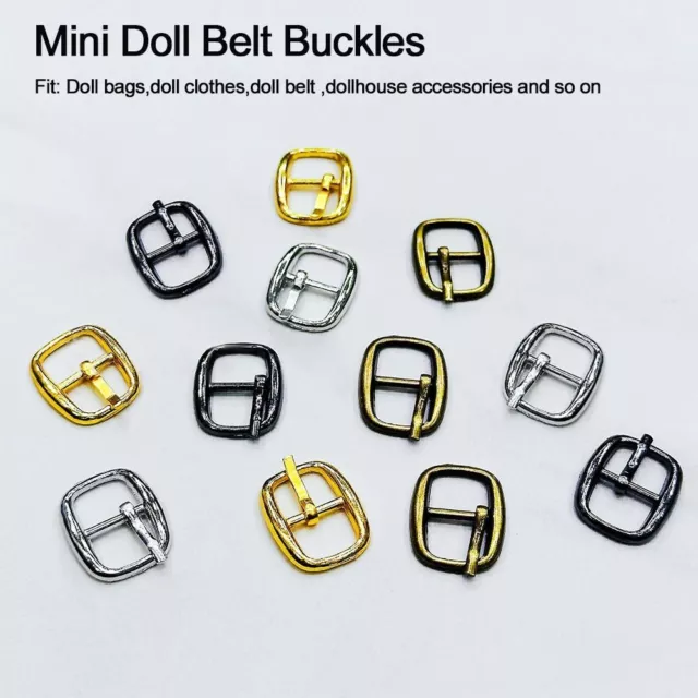 10pcs Adjustment Doll Bags Buckles Newest Diy Doll Buttons  DIY Doll Belt