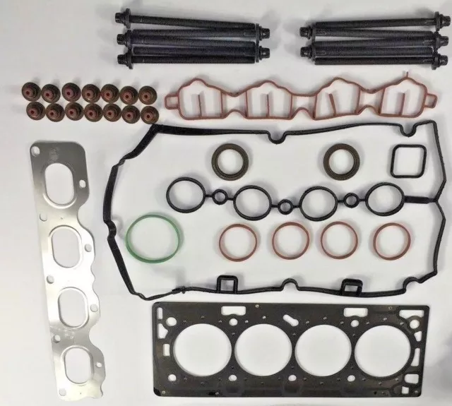 For Vauxhall Astra Zafira 1.6 16V Z16Xer A16Xer Head Gasket Set & Head Bolts