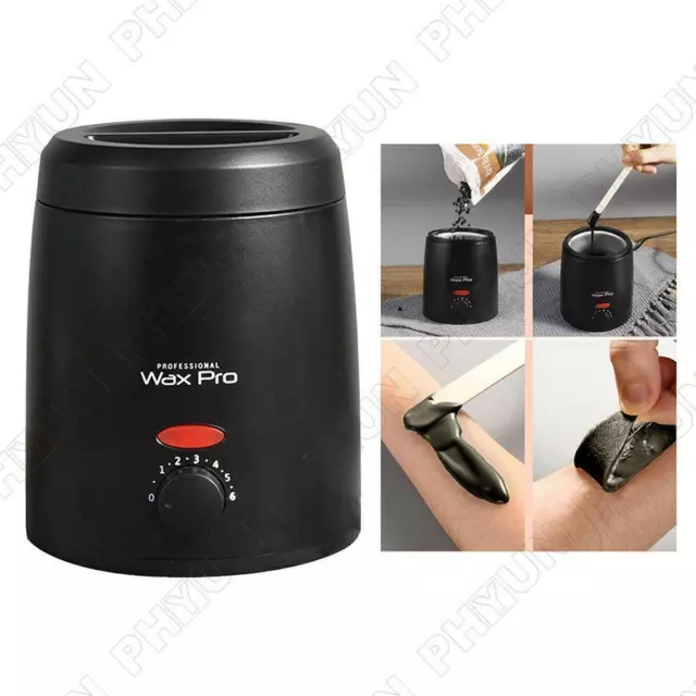 Black 110V 200ml Electric Wax Heater Pot Depilatory Hair Removal Machine US Plug