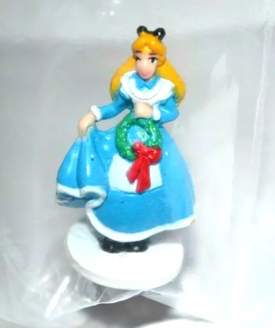 Holiday Disney Collector Packs Park Series 7 Alice W/Wreath 1+" Mini Figure