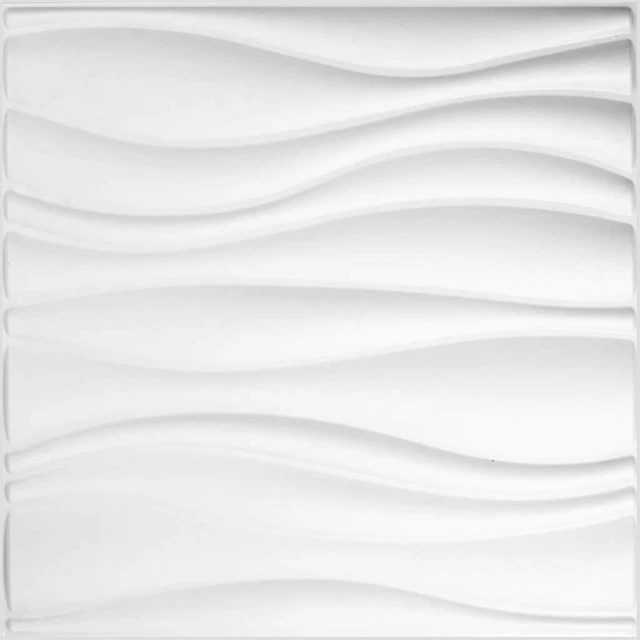 Pannelli da parete 3D WallArt 12/24x Waves rivestimento parete rivestimento soffitto pannelli Wa