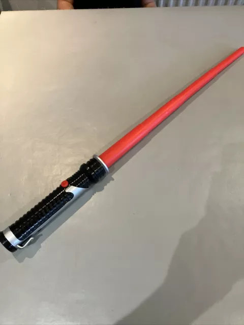 Hasbro Star Wars Lightsaber Red Flick Out Cosplay Prop 1999 Lucasfilm Rare