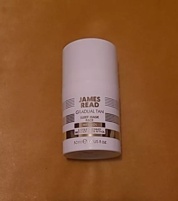 James Read Sleep Mask Overnight Gradual Face Tan + Retinol LIGHT-MED *Fast Post*