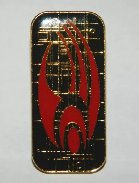 Star Trek: The Next Generation Borg Collective Logo Enamel Metal Pin NEW UNUSED