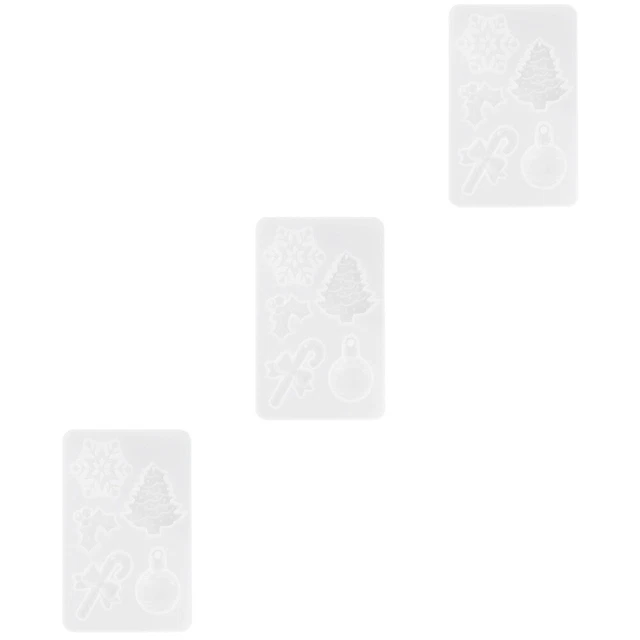 Set 3 Tag Anhänger Silikonform Kieselgel Gießformen Aus Silikon-Epoxid