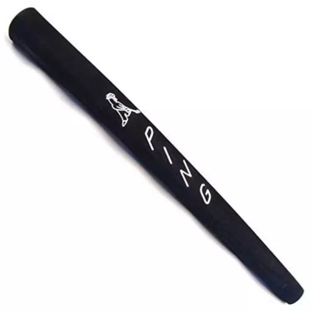 Ping JAS PP58 Classic Putter Grip - Black with white infill - 100% Genuine