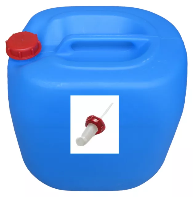 30 LITER KANISTER blau Kunststoffkanister Behälter mit / ohne