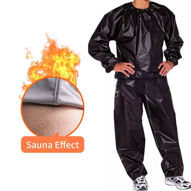 Fitness Sweat Sauna Suit Weight Loss Full Body Sweat Sauna Suit Exercise Gym(01