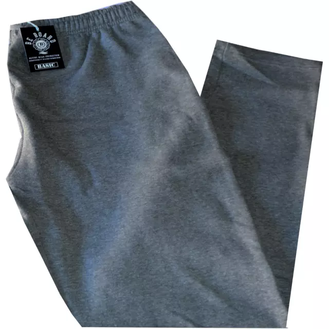 Pantalone FELPA uomo TAGLIE FORTI Taglie 3XL 4XL 5XL 6XL tuta invernale grigio m