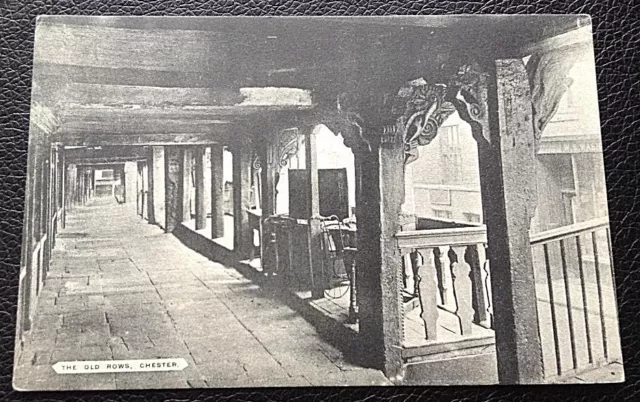 Postcard: The Old Rows, Chester: Un Posted