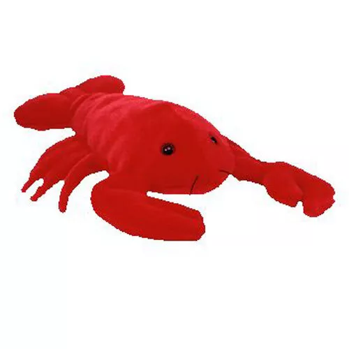 TY Beanie Buddy - PINCHERS the Lobster (14 inch) - MWMT's Stuffed Animal Toy