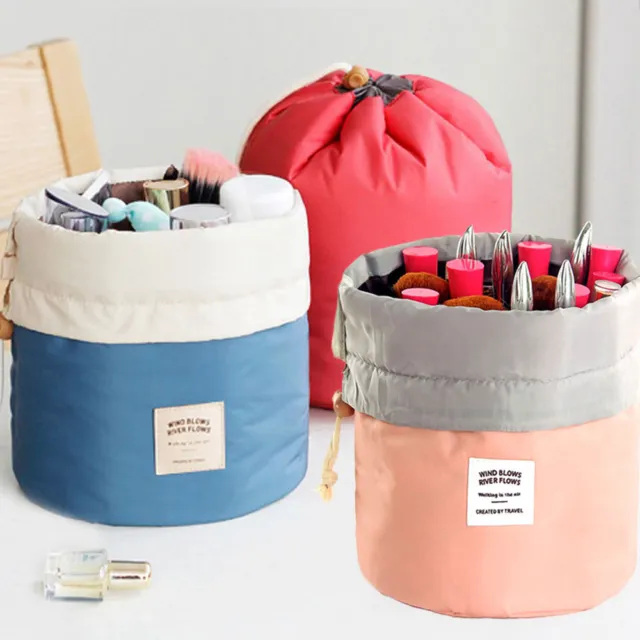 Sacchetto borsa organizer cosmetici tasche oggetti make up trucco viaggio donna