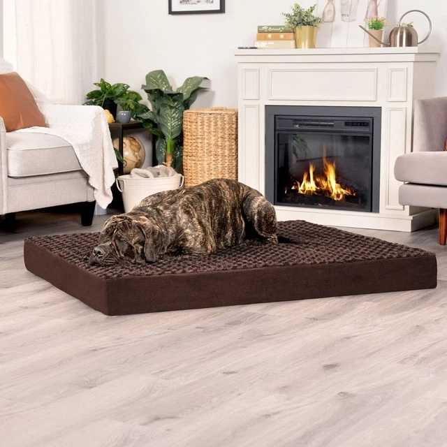 LYY Ultra Plush Orthopedic Deluxe Cat & Dog Bed w/Removable Cover