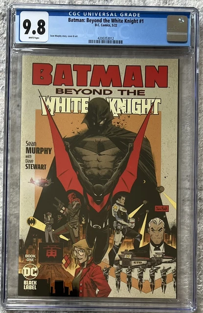 Batman Beyond the White Knight #1 CGC 9.8 DC Comics 2022 | Sean Murphy