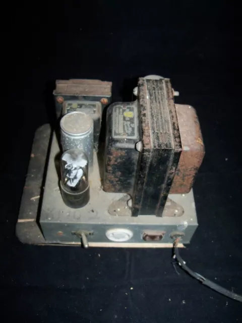 Vintage Tube Amplifier Untested