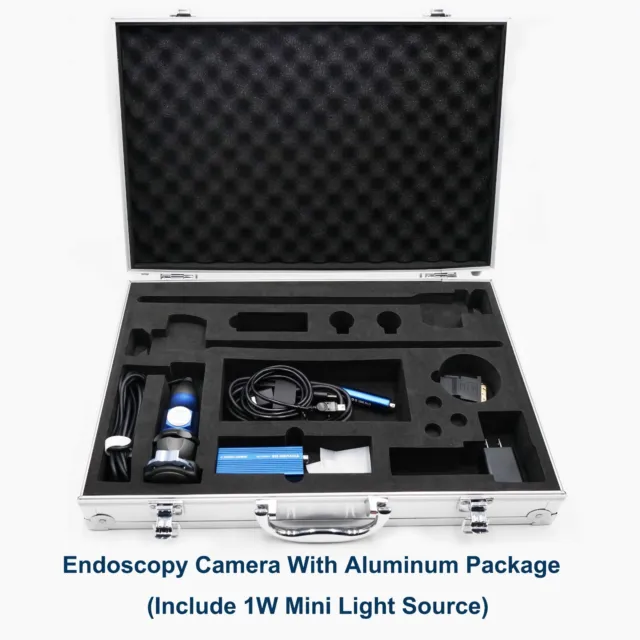 Surgical Portable Medical Endoscopy ENT USB HD HDMI Endoscope Camera Aluminum