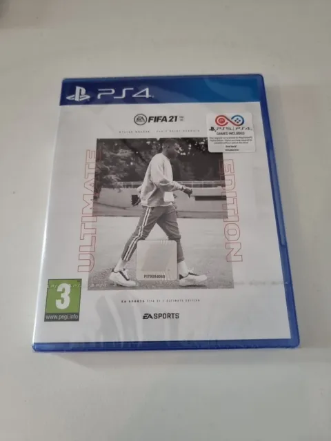 EA Sports FIFA 21 - Ultimate Edition (Sony PlayStation 4) PS4 PS5 New Sealed