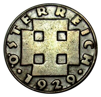 Austria 2 Groschen coin 1929 KM#2837 (a3)