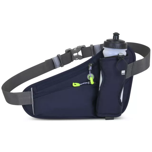 SPORTS HYDRATION BELT Bag Running Belt Waist Bag with Bottle P7S0 $8.82 ...