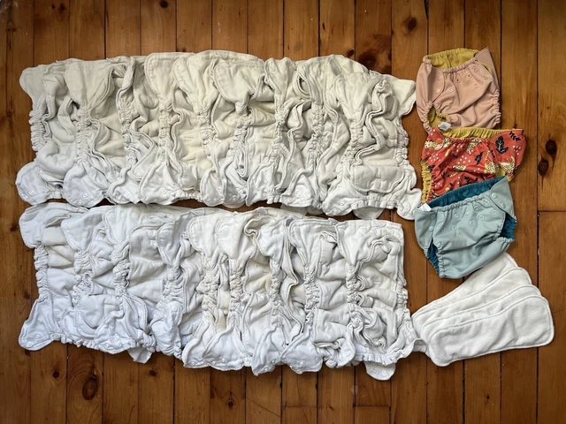 Pre Owned Esembly Cloth Diapering  Bundle Size 2 Great Condition Baby