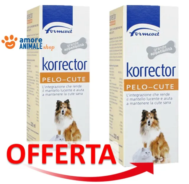Korrector PELO - CUTE → 220 ml per CANE e GATTO - Cute Sana e Mantello Lucente