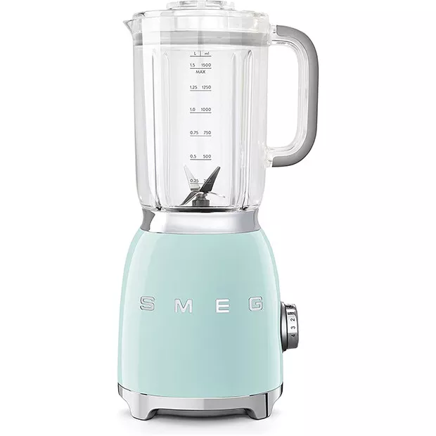 SMEG BLF01PGEU Batidora De Mesa Verde Pastel 4 Velocidades 800 W