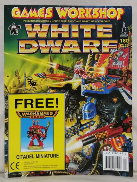 WHITE DWARF Magazine Issue 180 - Warhammer 40K - 1994