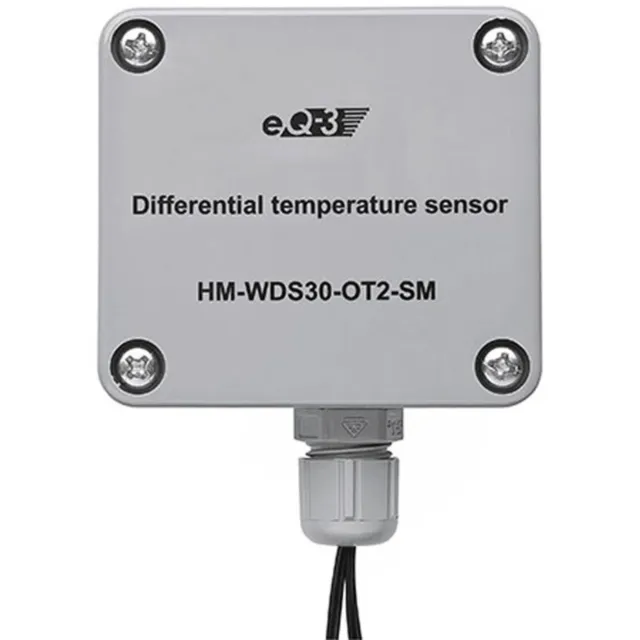 ELV Komplettbausatz Homematic Differenz-Temperatur-Sensor HM-WDS30-OT2-SM