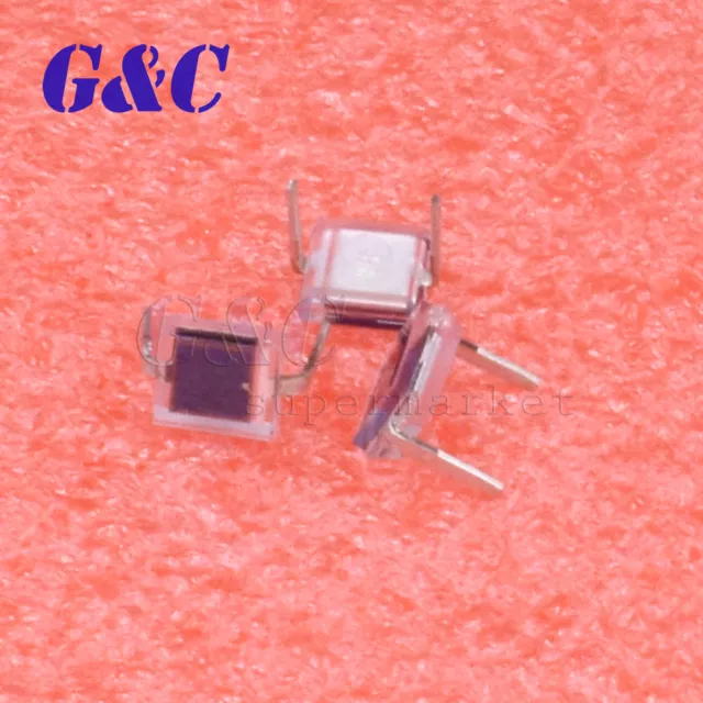 2PCS/5PCS Original BPW34 Silicon PIN Photodiode Chip 850nm 0.62A/W DIP-2