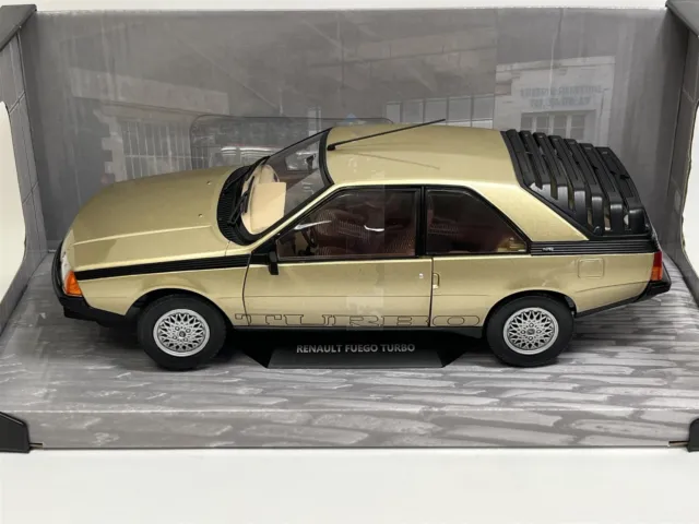 Renault Fuego Turbo Sépia 1980 1:18 Echelle Solido 1806403