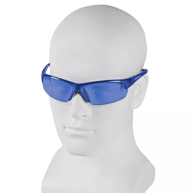 Smith and Wesson Safety Glasses (21301), Equalizer Safety Eyewear, Blue Mirror L