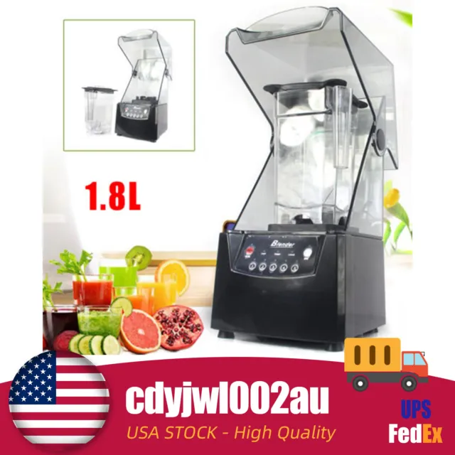 2600W Commercial Smoothie Blender Machine Fruit Juicer Maker Mixer Ice Crusher