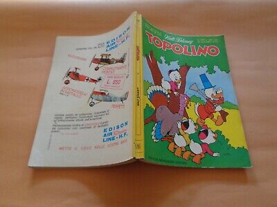 Topolino N° 778 Originale Mondadori Disney Molto Buono 1970 Con Bollini+Cedola