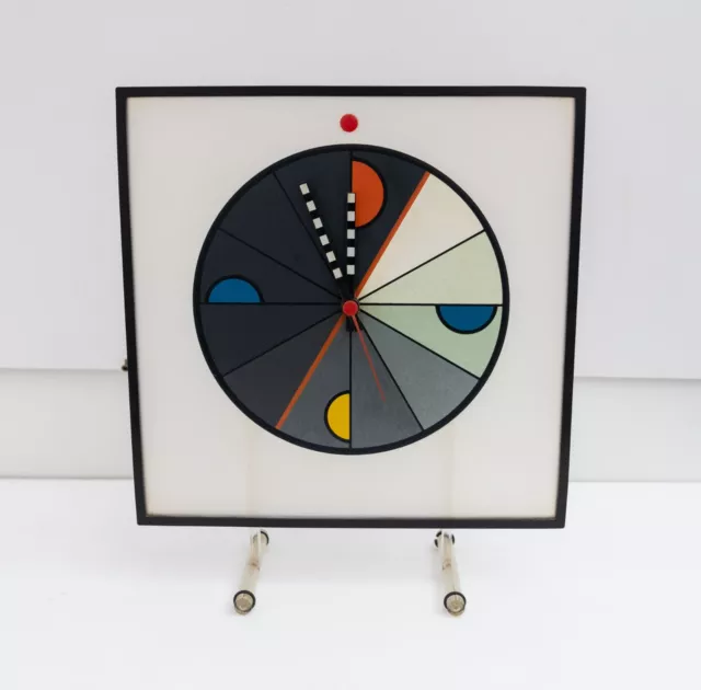 Orologio Vintage Morphos Kloks di Kurt B. DelBanco, Acerbis. 80'. Memphis Design