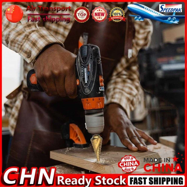Drilling Cone Step Hole Cutter Bit Electric Drill Machine Accessory Core Tools F