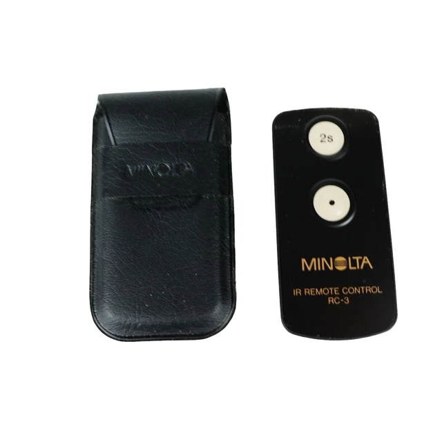 MINOLTA RC-3 Wireless Infrared REMOTE CONTROL for 35mm cameras