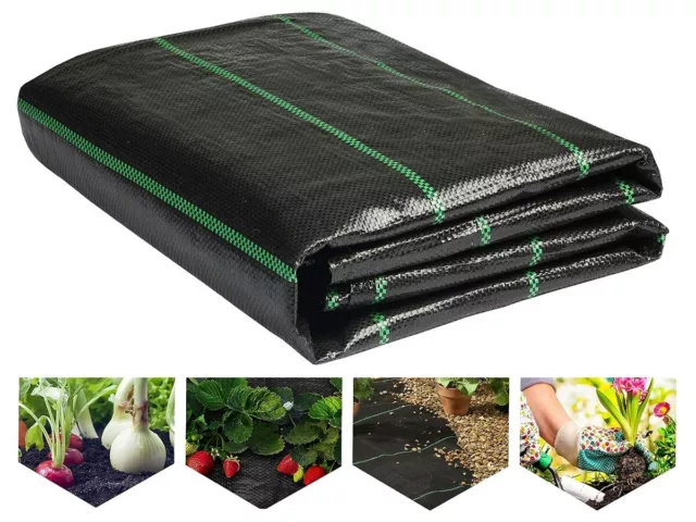 SUPER HEAVY DUTY Weed Membrane, Ground Cover, Garden Landscaping, Suppressant