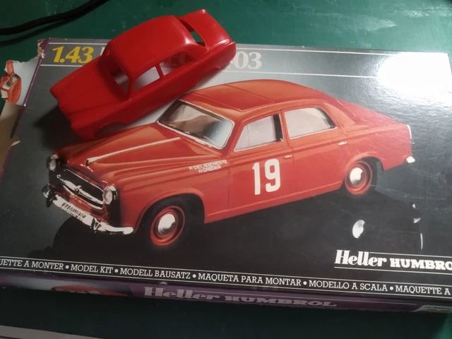 Maquette Heller 1/43 Peugeot 403 - Kit à Monter, état Neuf Dans Sa Boîte