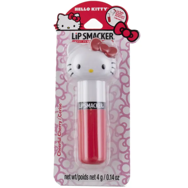 6 Pack Lip Smacker Best Flavor Forever Hello Kitty Lip Balm, Cheerful Cherries