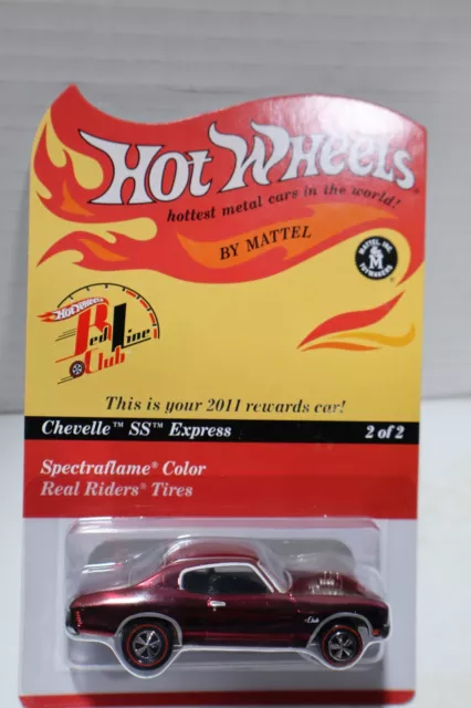 Hot Wheels Redline Club RLC 2011 Rewards 2 of 2 Chevelle SS Express # 3548/4574