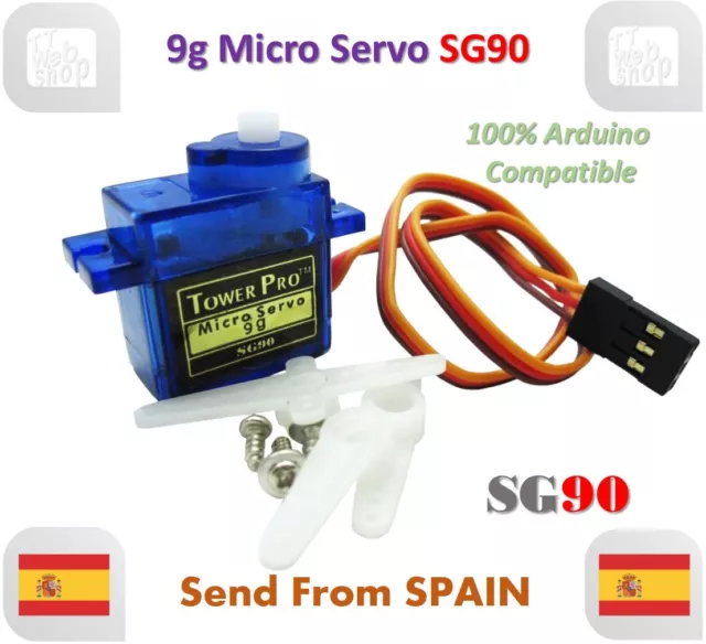 SG90 9g Mini Micro Servo for RC 250 450 Airplane Aeroplane