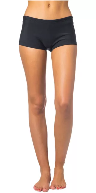 2024 Rip Curl Womens G-Bomb Boyleg 1mm Neoprene Shorts - Black