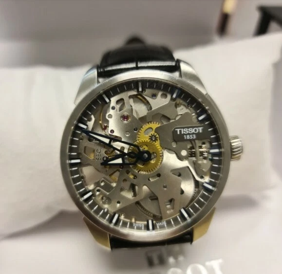 Montre tissot hotsell squelette automatique