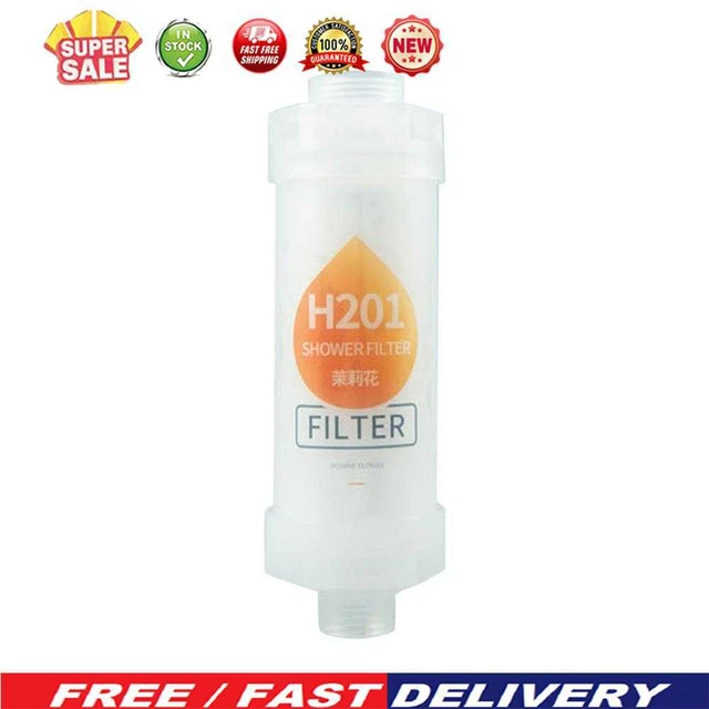 Filtro de ducha de fragancia eliminación de cloro accesorios de baño (flor de jazmín)
